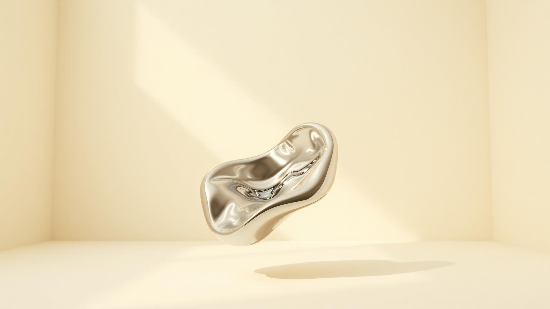 Chrome Study No. 4 — CGI / Product Visualization by Engram Studio